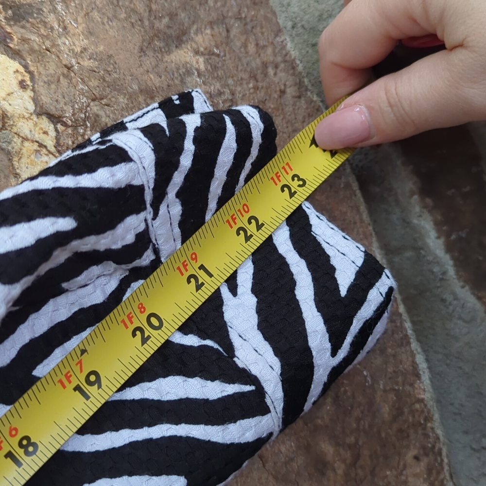 Chico's Monochrome Zebra Print Jacket - Picture 9 of 9